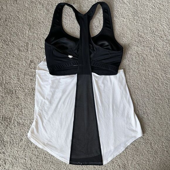 Athleta Hullabraloo Support Top in White and Black! - Picture 11 of 12